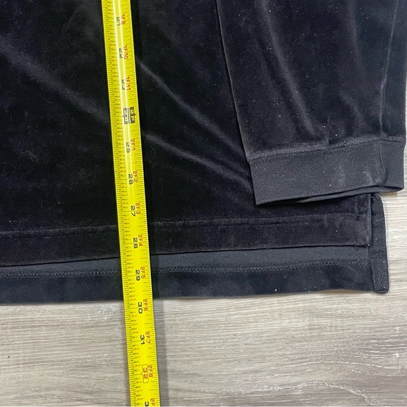 Vintage 90’s Nike Charcoal Team Sports center swoosh Crewneck velour sz L - Picture 9 of 11